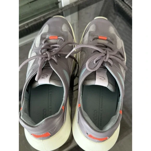 ECCO Chunky Sneakers‎ Womens 9 US 40 EU Multicolor Grey Casual Shoes Athletic - Picture 10 of 10